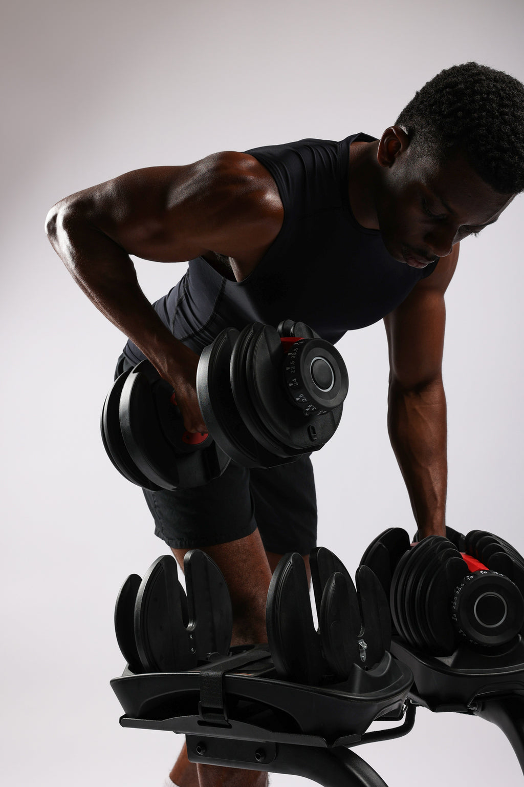 Northern Adjustable Dumbbells 24KG Pair with Stand Rack Package