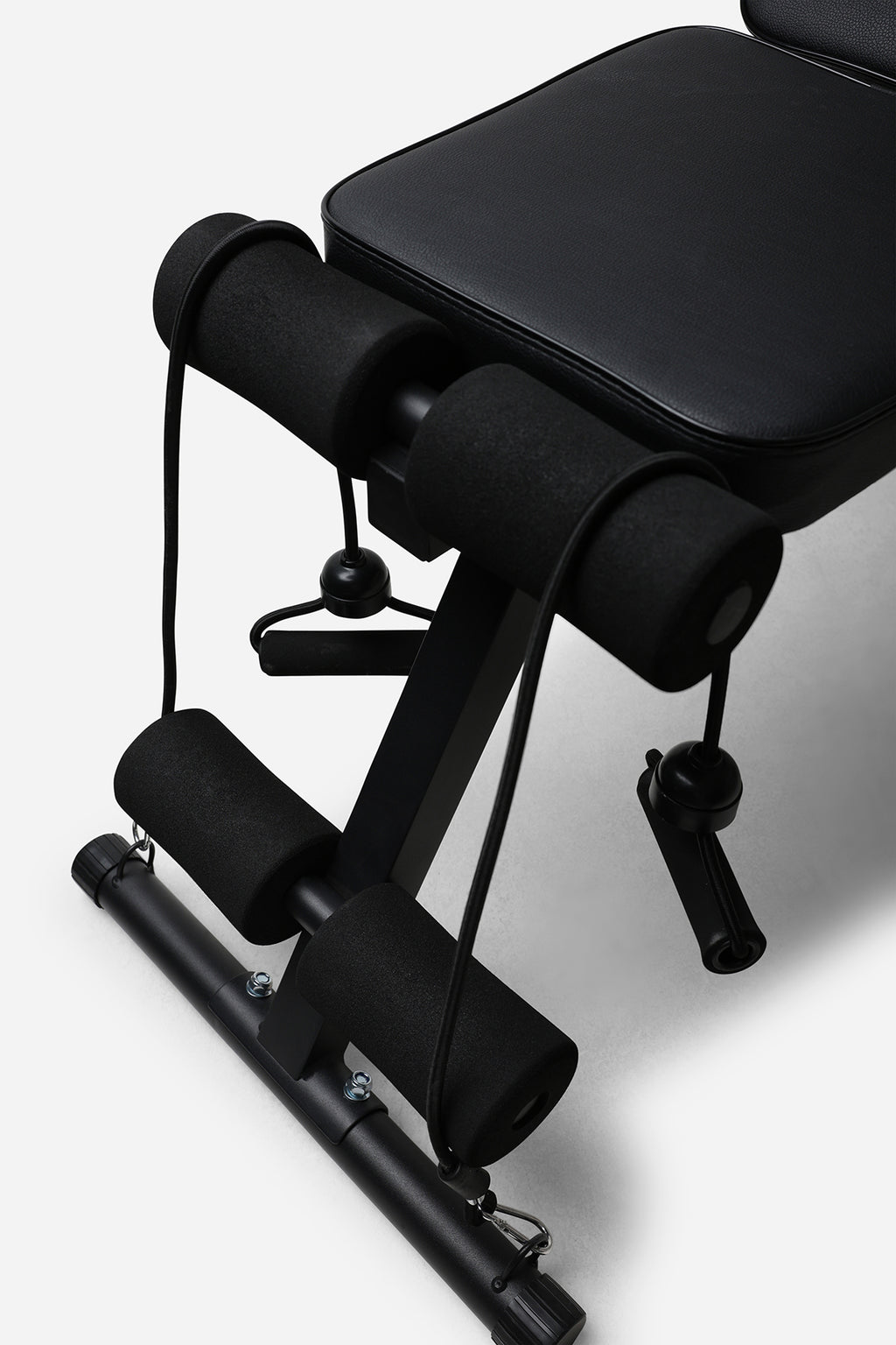 Northern Adjustable Folding Gym Weight Bench with Resistance Bands