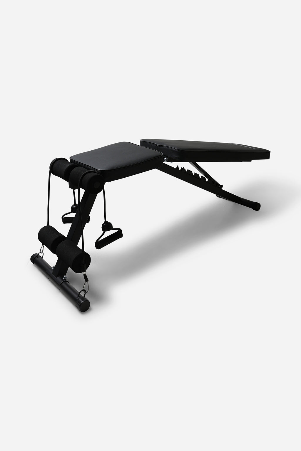 Northern Adjustable Folding Weight Bench with Resistance Bands