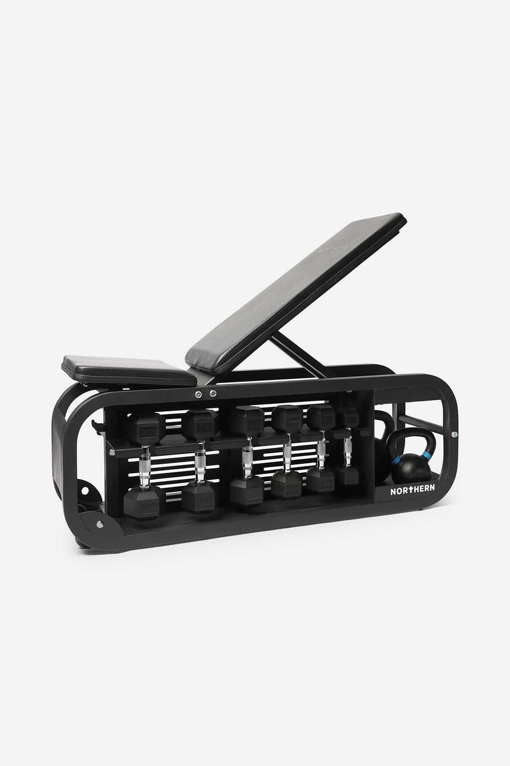Northern Adjustable Weights Bench with Storage
