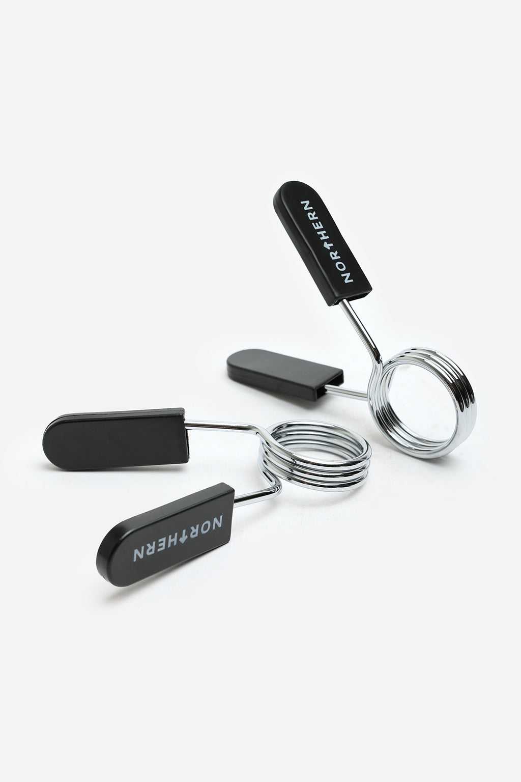Northern Barbell Spring Collar with Black Handles Pair
