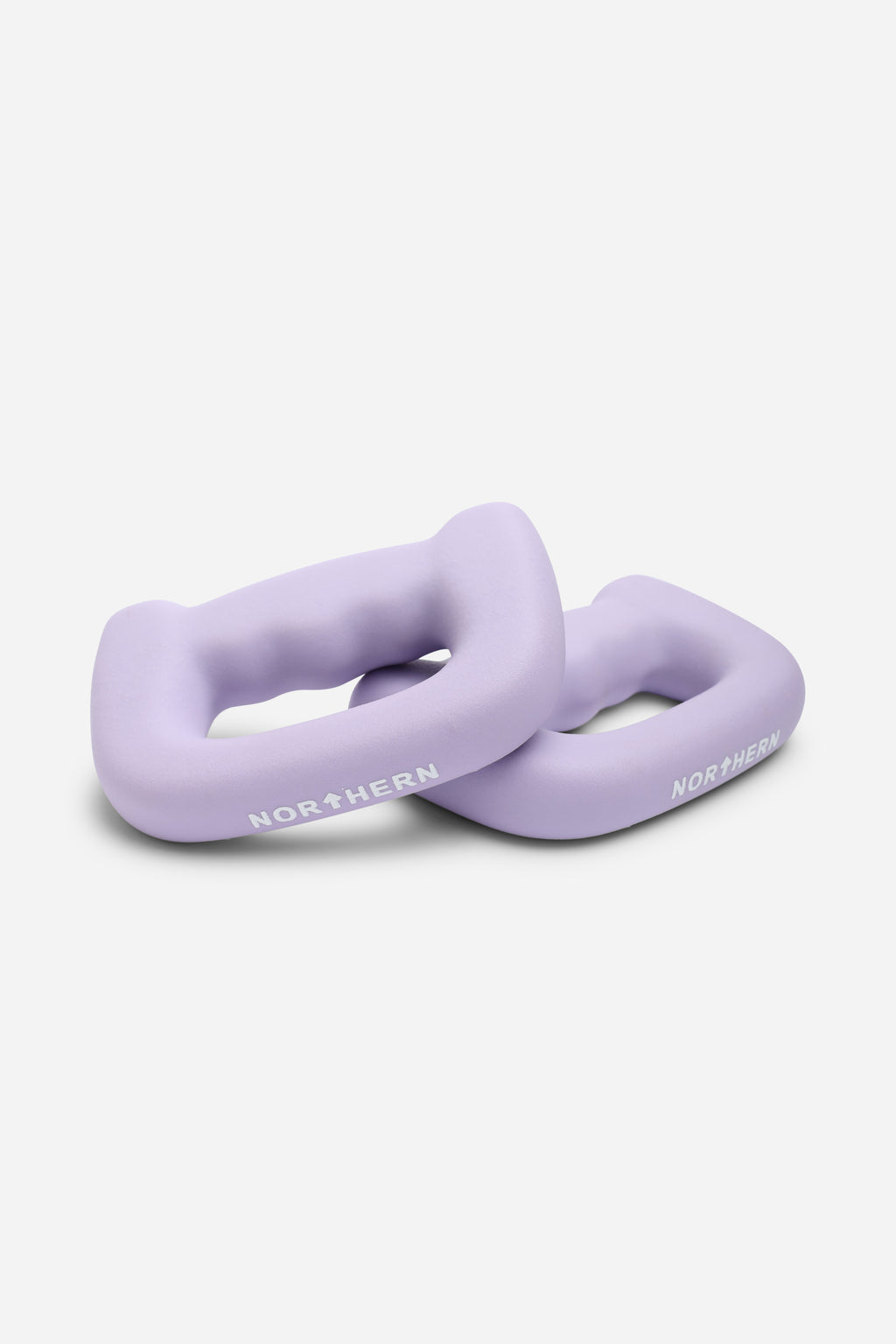 Northern Boxing Dumbbell​ D-Shaped 2KG Pair Soft Lavender