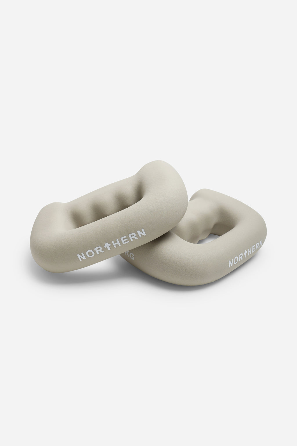 Northern Boxing Dumbbell​ D-Shaped 3kg Pair Natural Stone