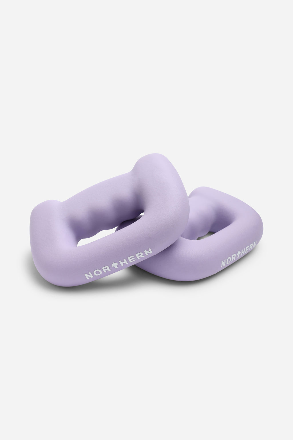 Northern Boxing Dumbbell​ D-Shaped 3kg Pair Soft Lavender