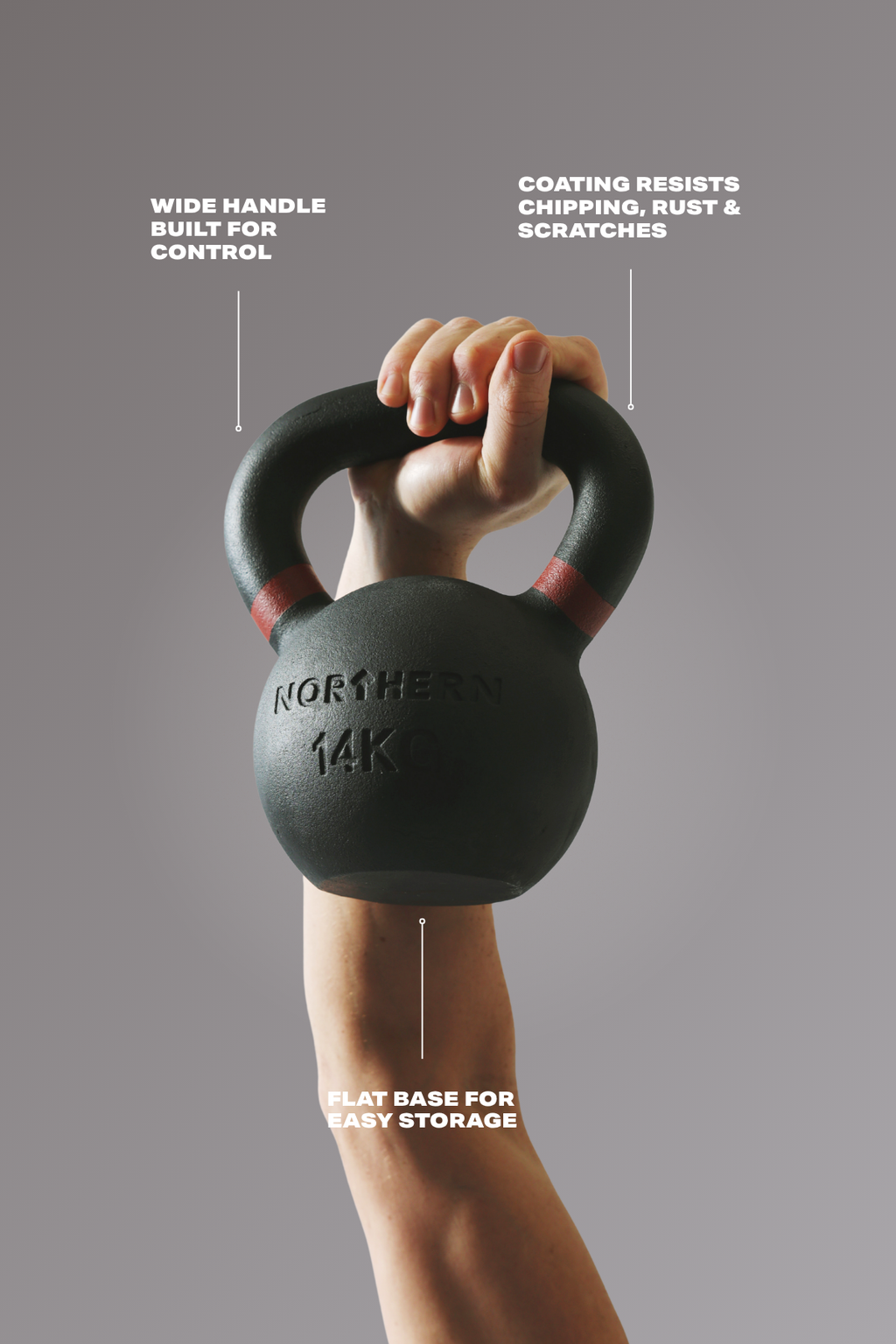 Northern Cast Iron Kettlebell Features