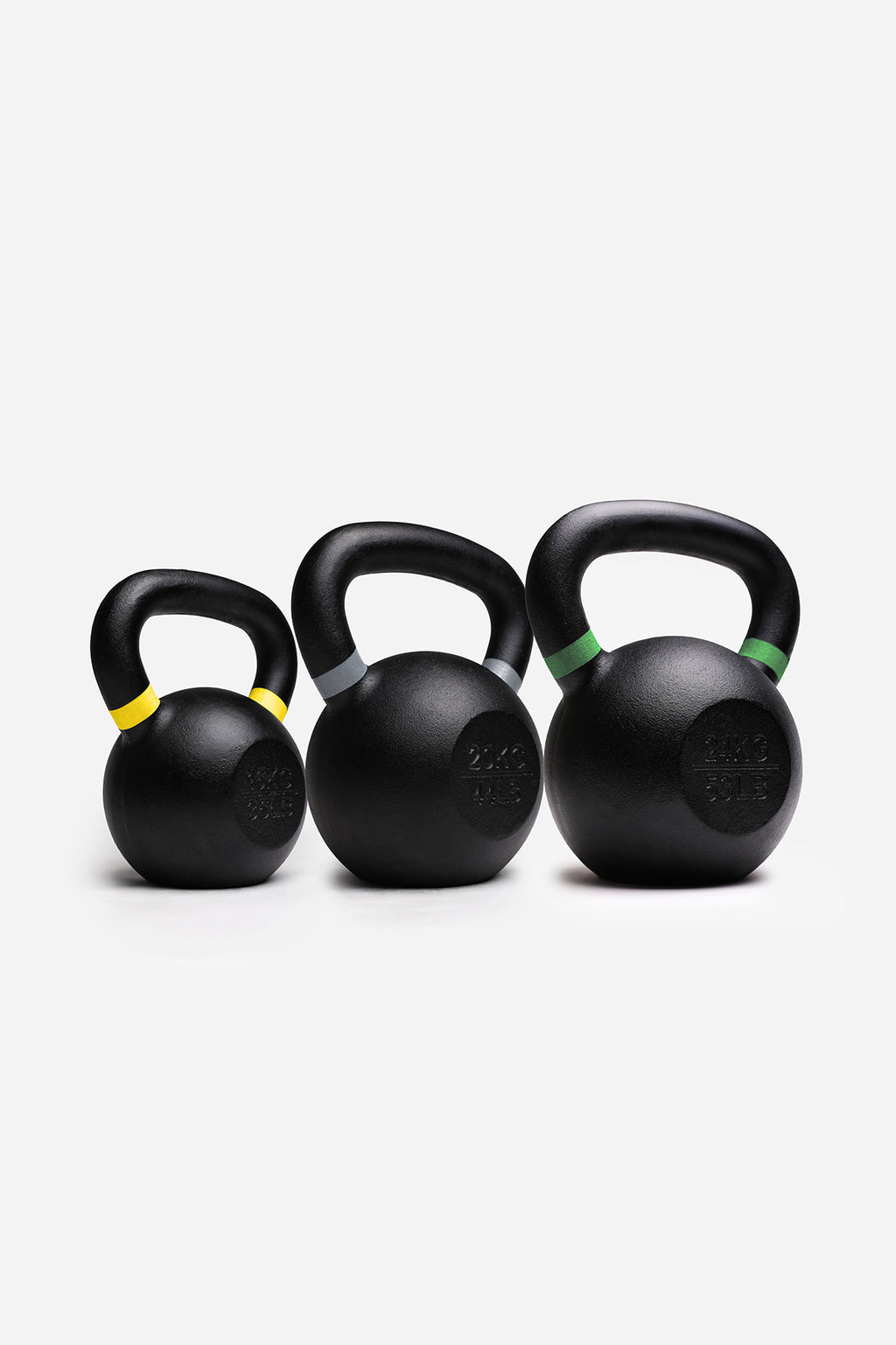 Northern Cast Iron Kettlebells Set 16Kg 20Kg 24Kg