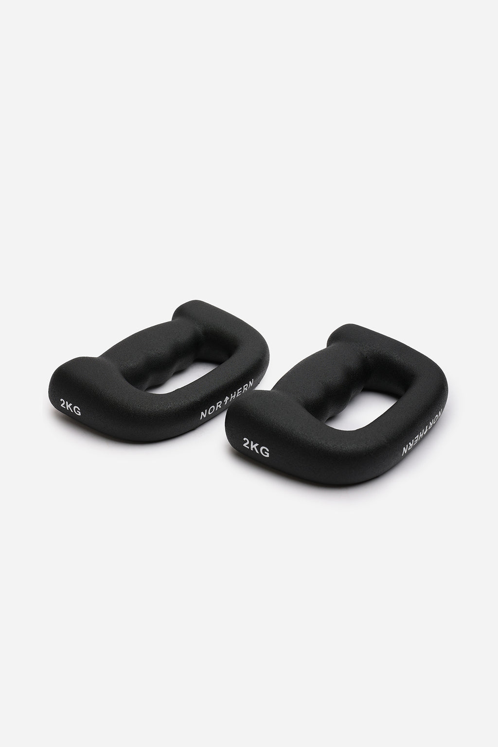 Northern D Shaped Dumbbells Hand Weights 2Kg Pair