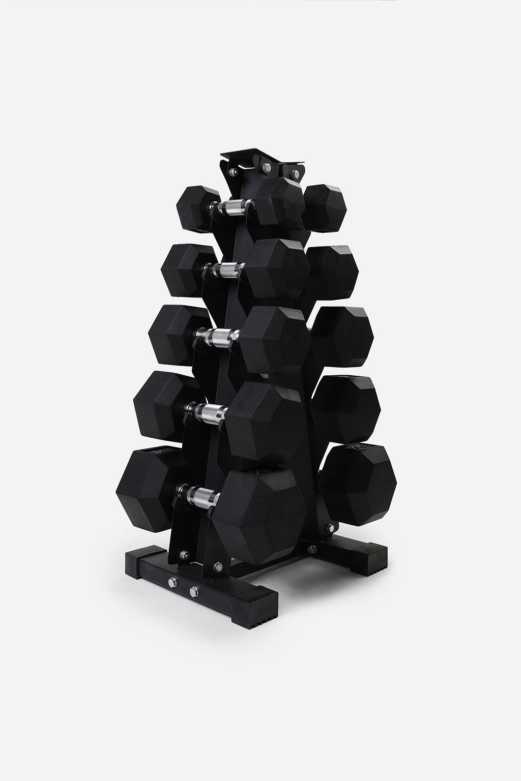 Northern Dumbbell A-Frame Storage Holder Rack Black - 5 Tier