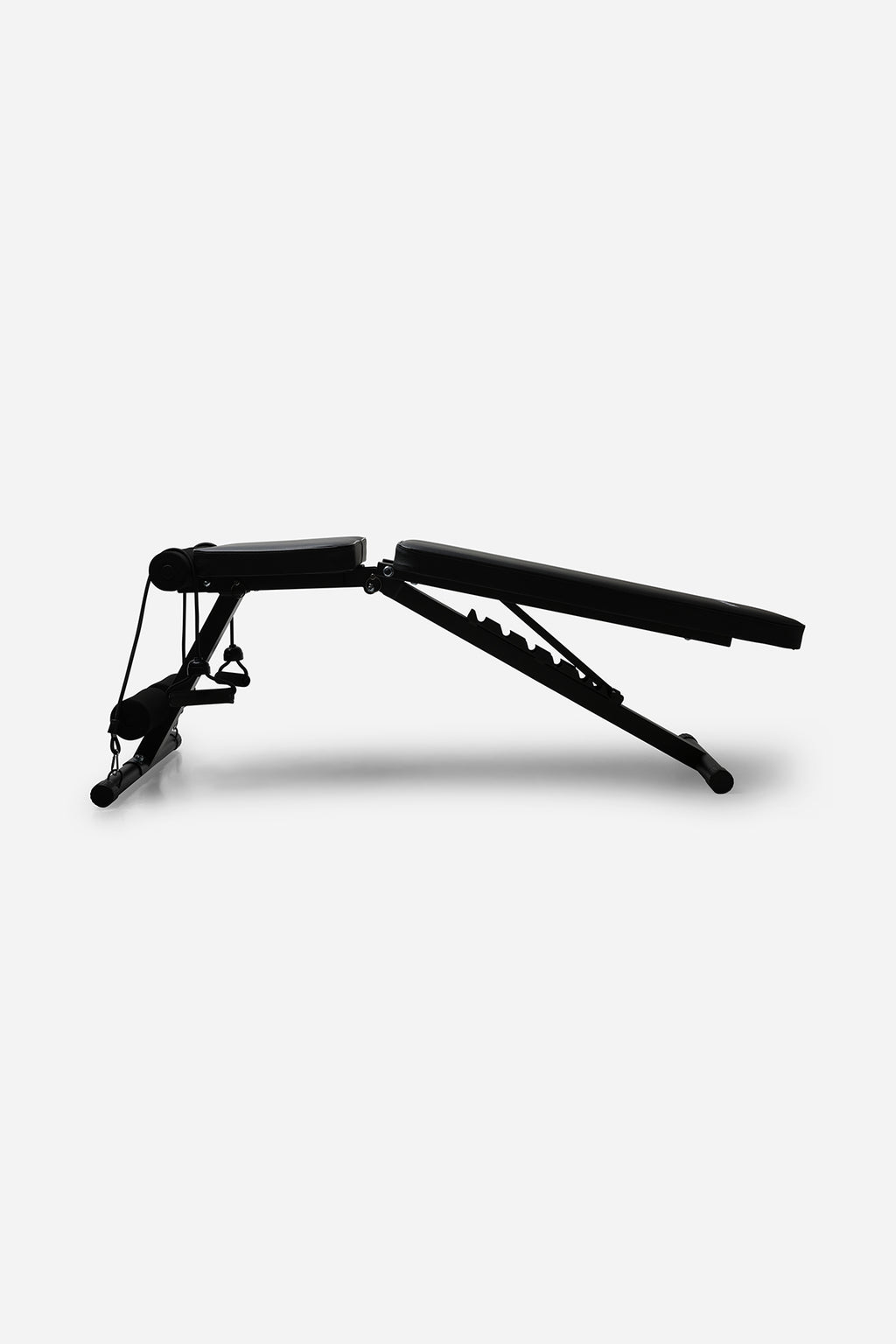 Northern Folding Weight Training Bench Adjustable with Resistance Bands