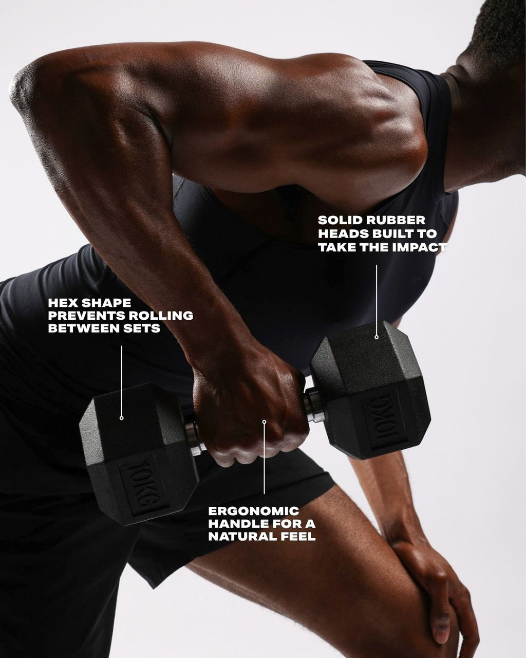 Northern Hex Dumbbells Features