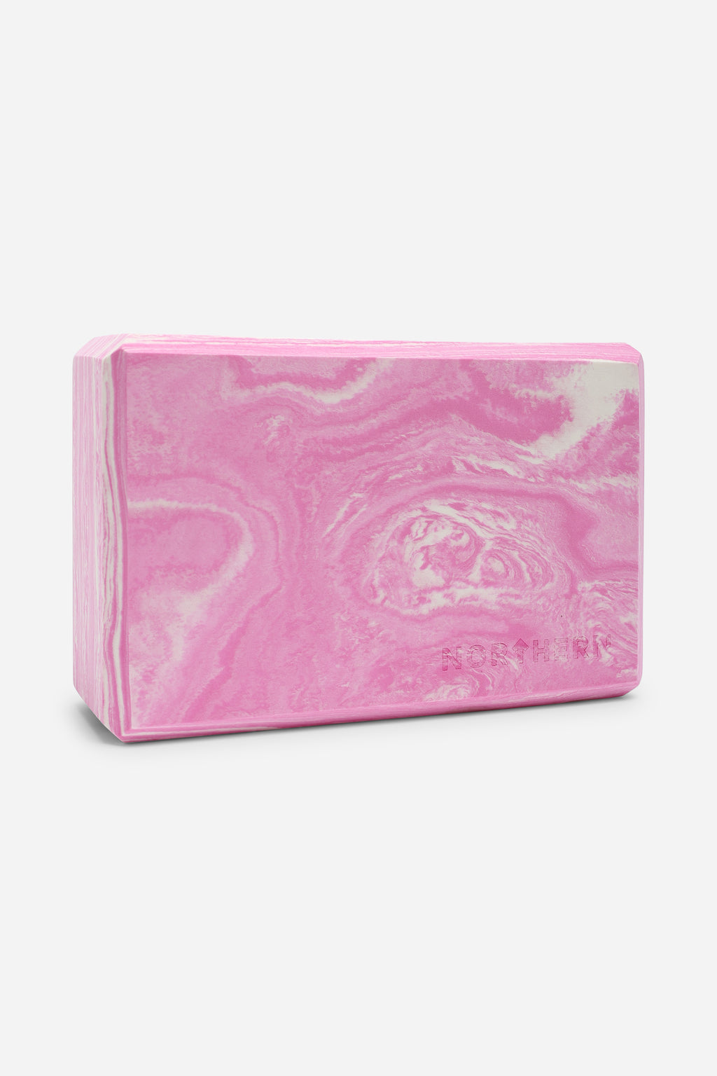 Northern Hi Density Yoga Block – Pink Marble