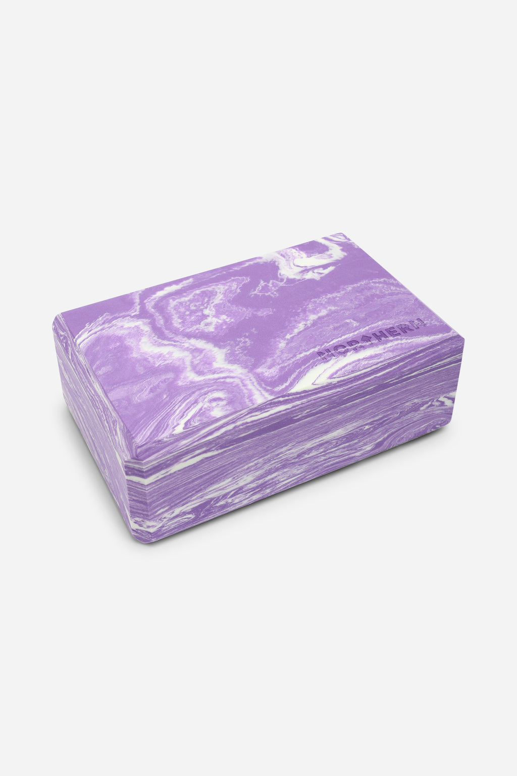 Northern High Density Foam Yoga Block Lilac Marble