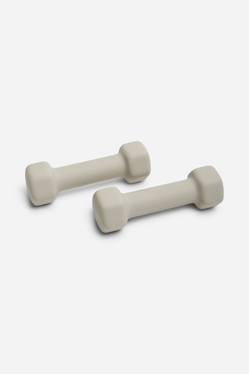 Northern Neoprene Dumbbells Natural Stone Pair 1kg
