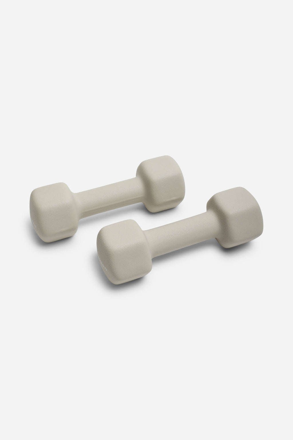 Northern Neoprene Dumbbells Natural Stone Pair 3KG