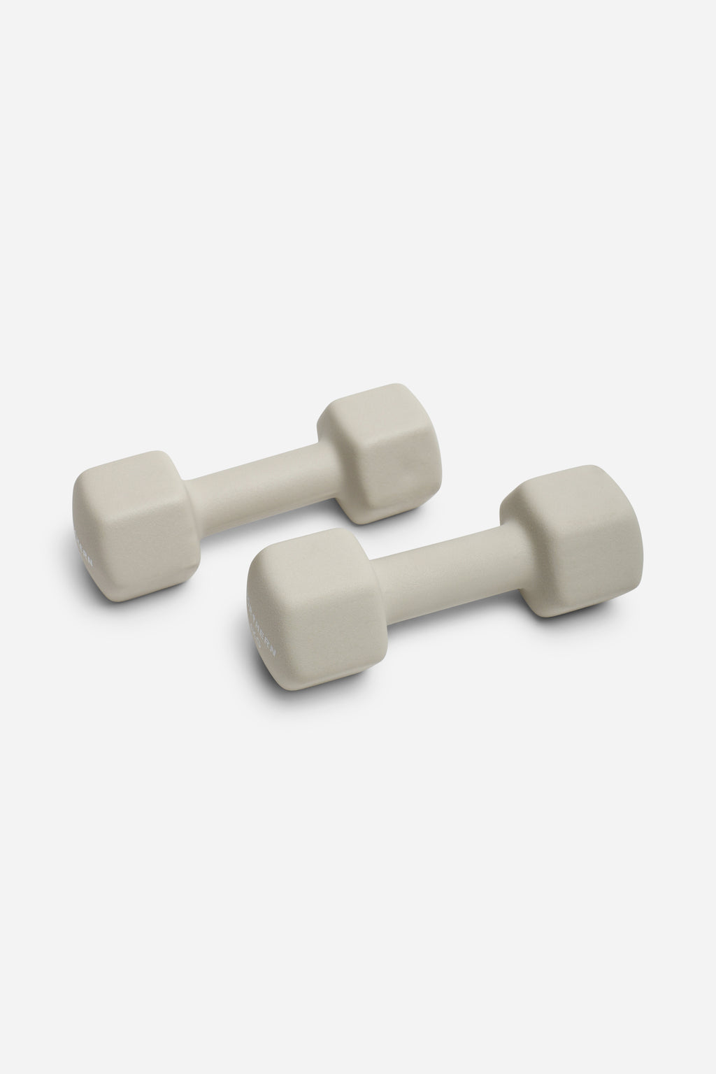 Northern Neoprene Dumbbells Natural Stone Pair 4kg