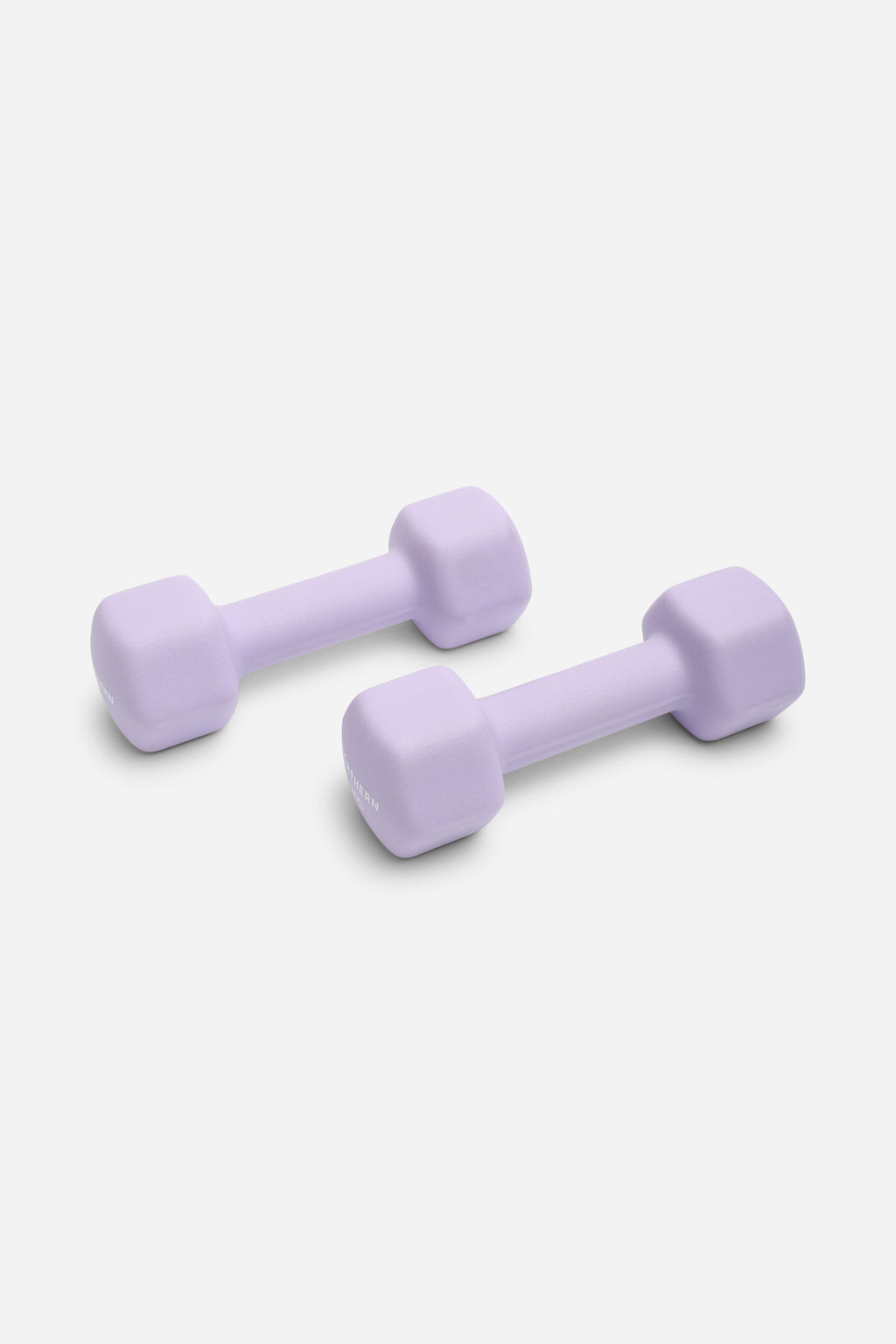 Northern Neoprene Dumbbells Soft Lavender 3KG Pair