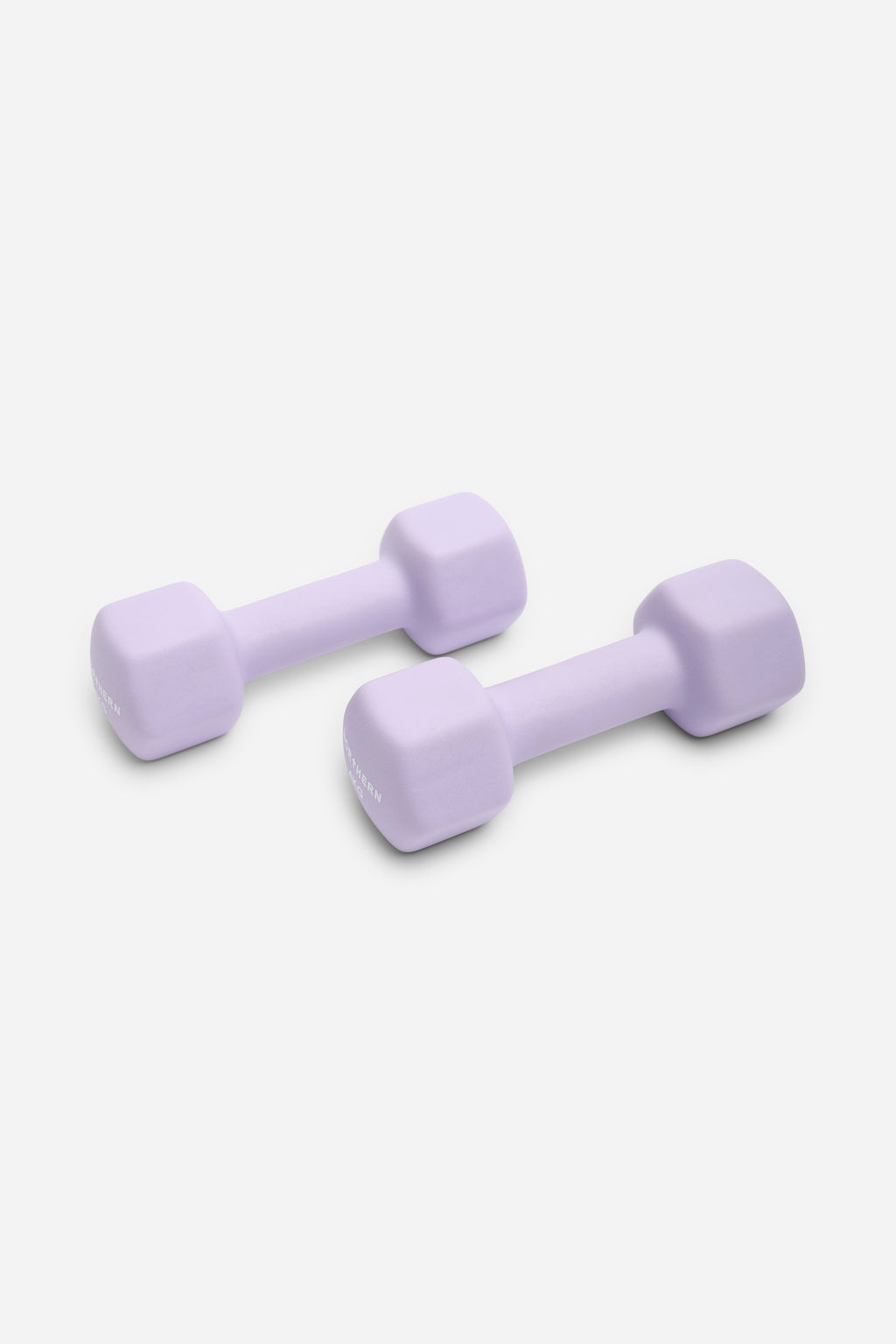 Northern Neoprene Dumbbells Soft Lavender 4kg Pair