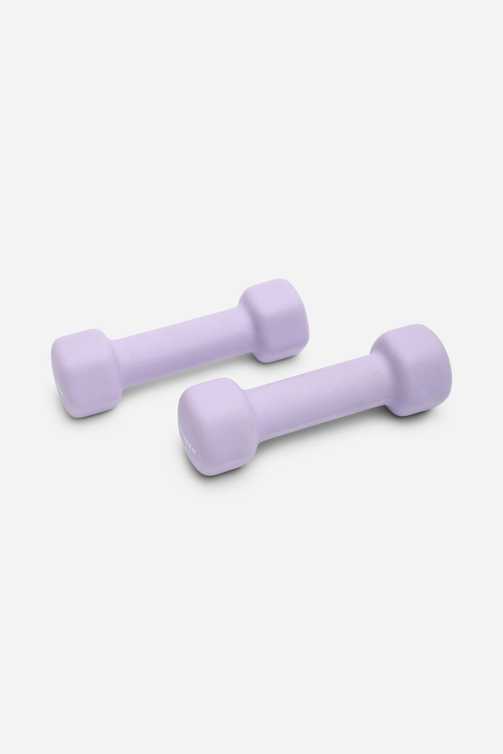 Northern Neoprene Dumbbells Soft Lavender Pair 1kg