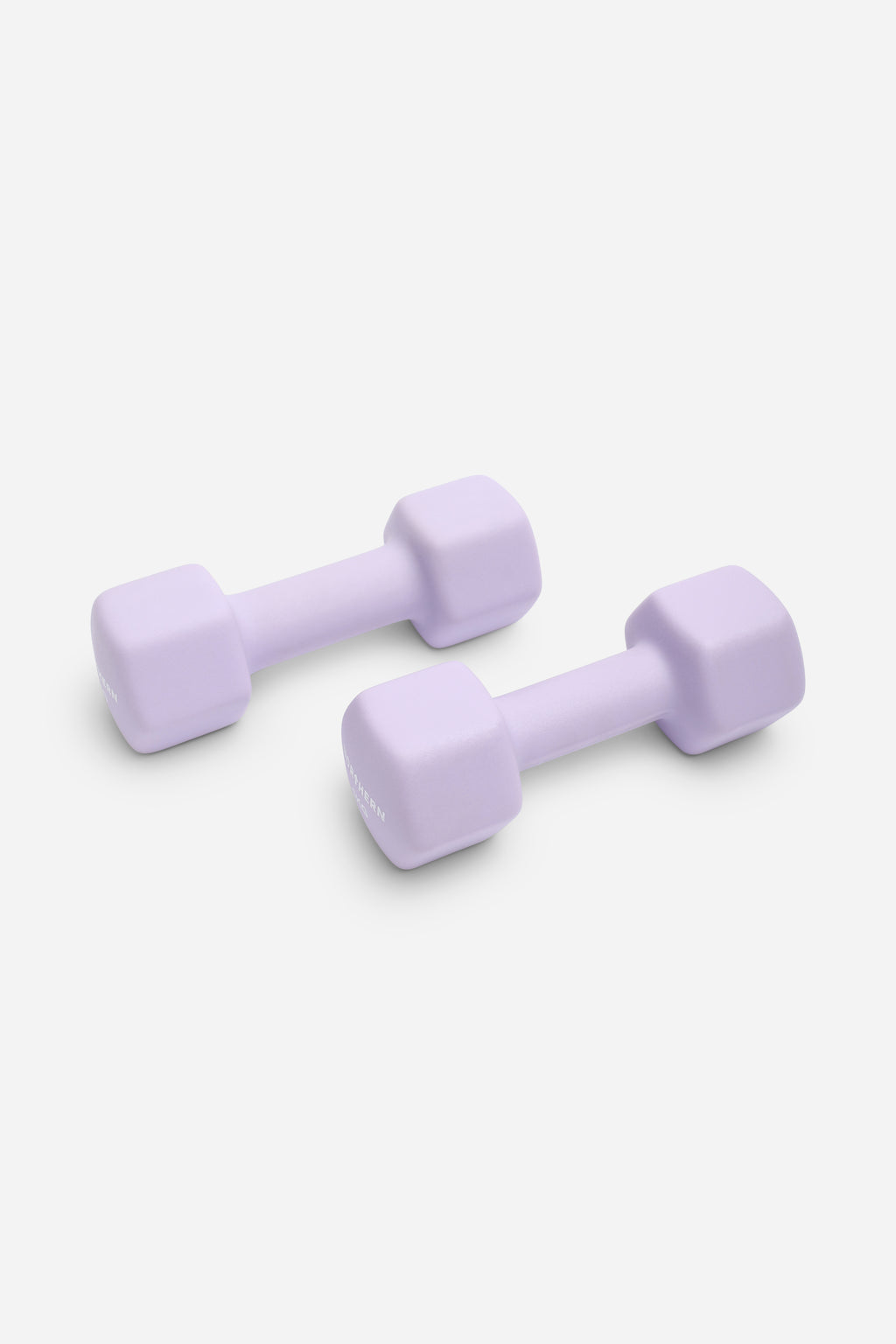 Northern Neoprene Dumbbells Soft Lavender Pair 5Kg