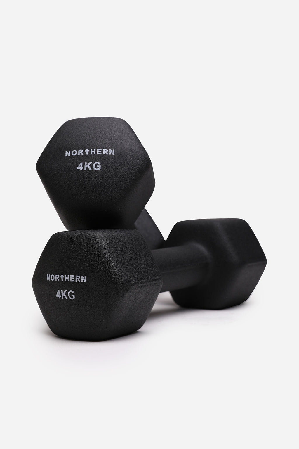 Northern Neoprene Hex Dumbbells 4kg Pair