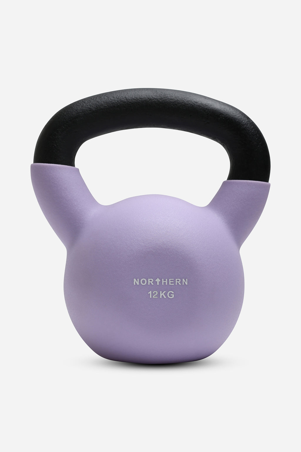 Northern Neoprene Kettlebell 12kg - Soft Lavender