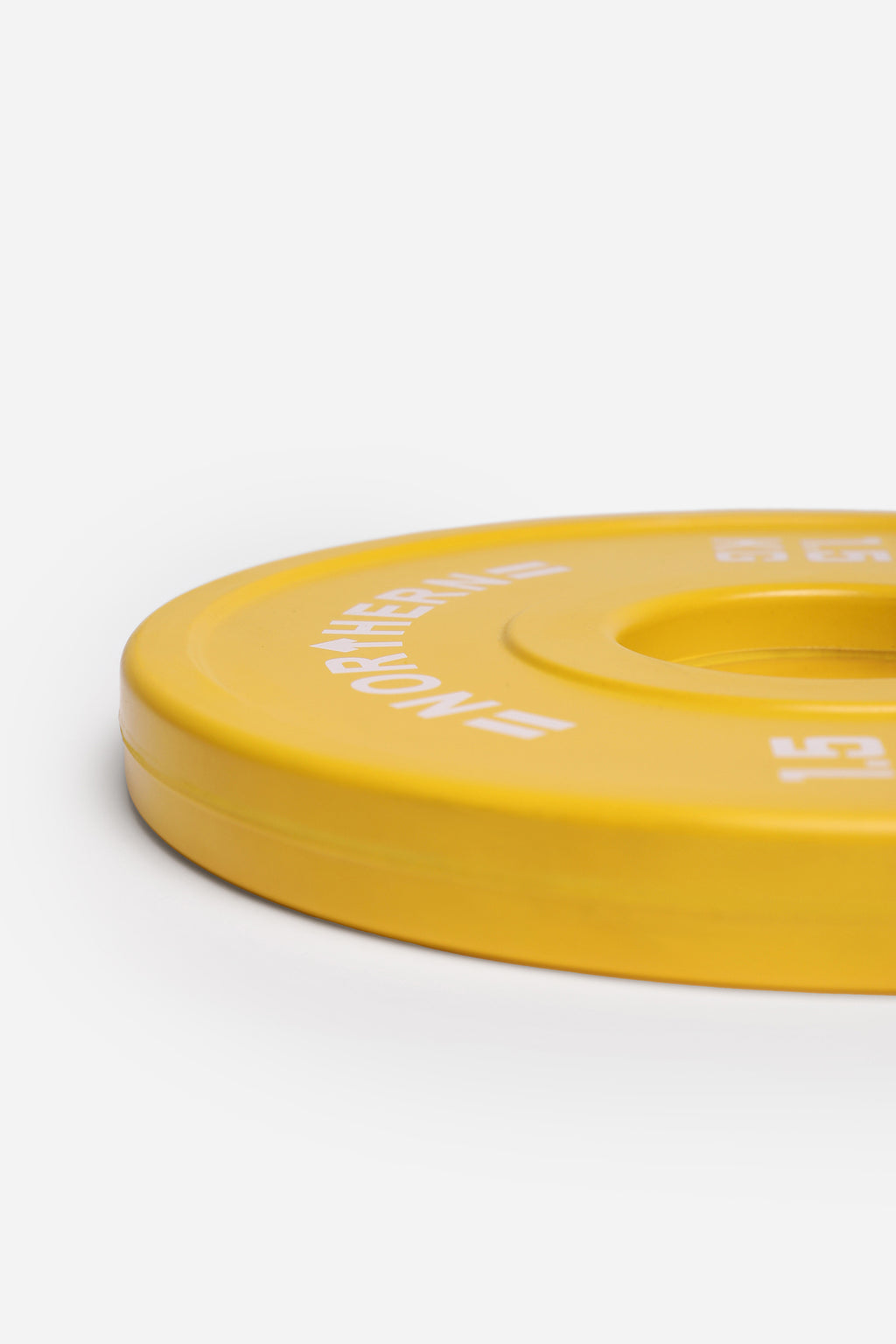 Northern Olympic Fractional 1.5KG Weight Plates Pair Yellow