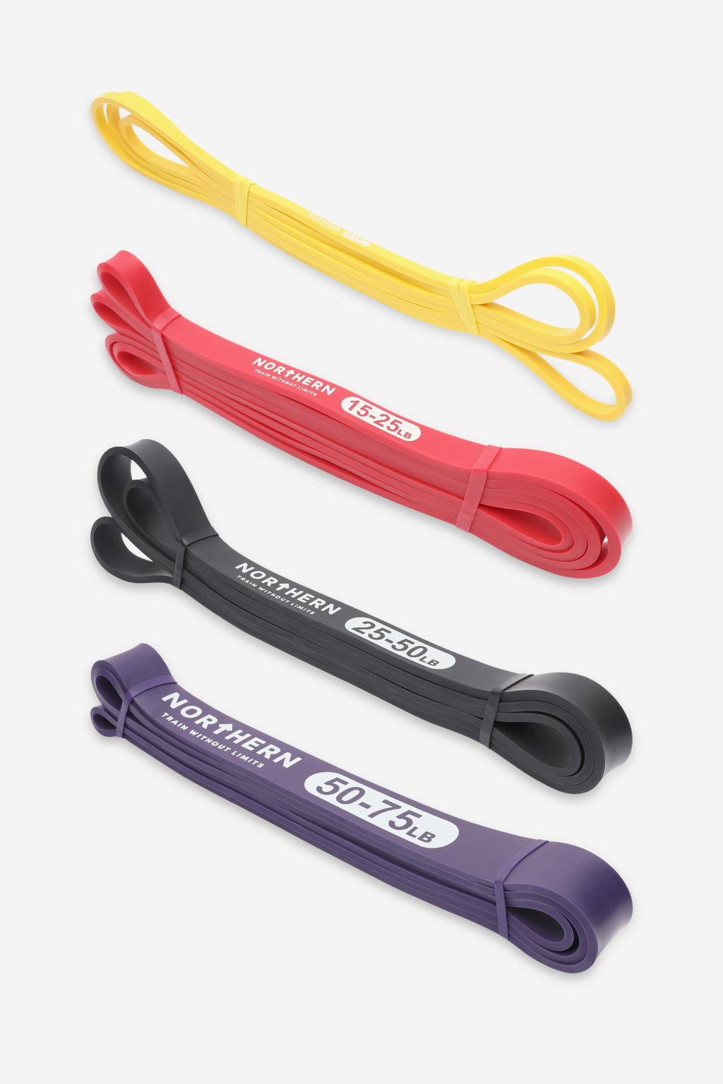 Northern Resistance Bands Set Light to Heavy Exercise Bands for Fitness Training