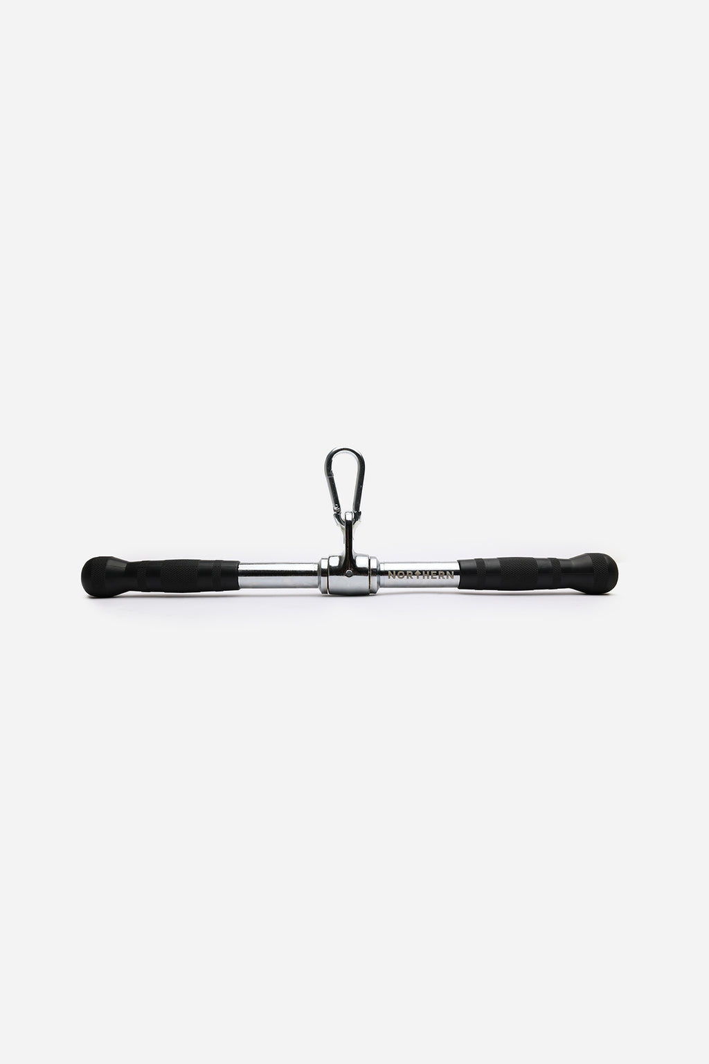 Northern Revolving Straight Bar Cable Attachment with Rubber Grips