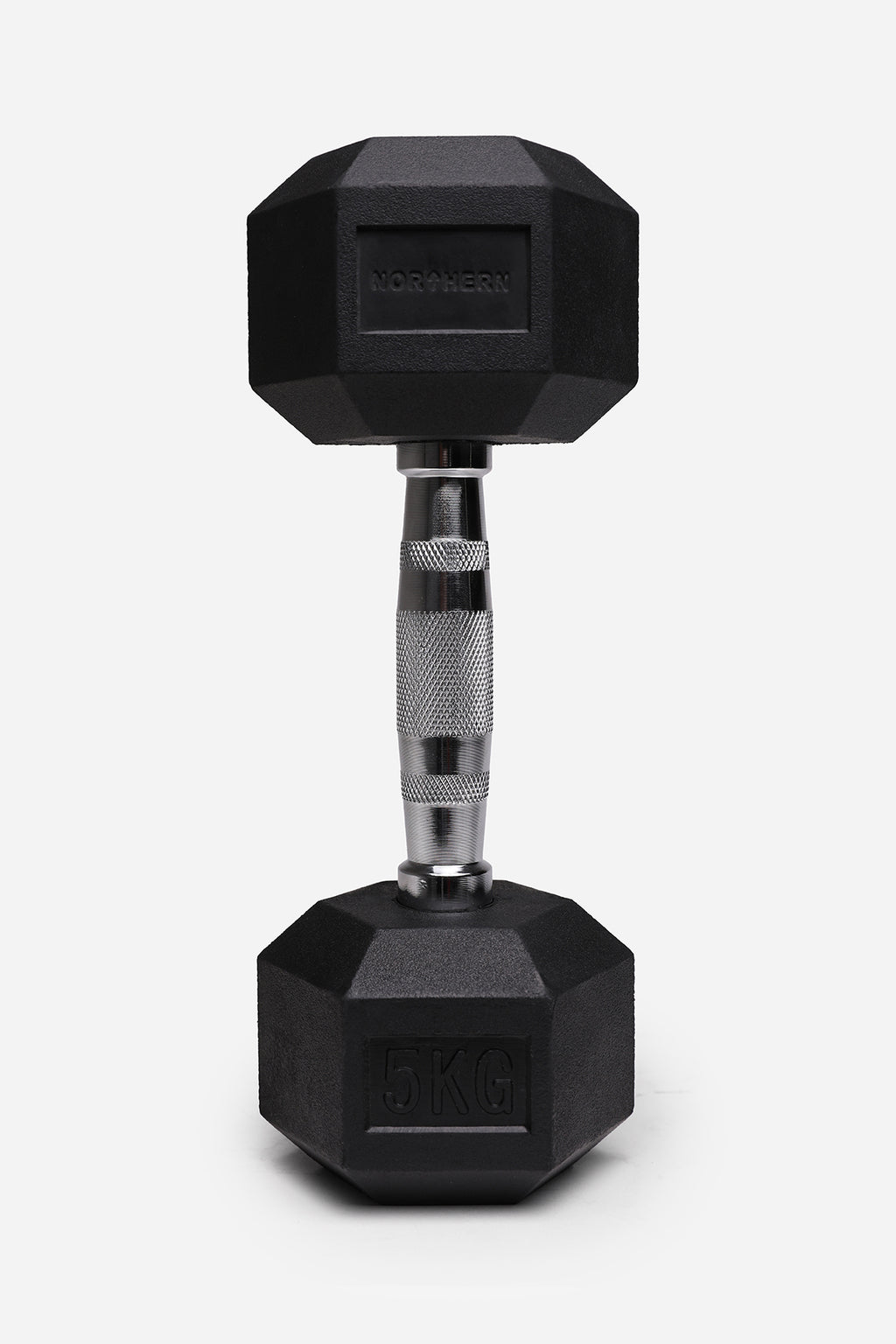 Northern Rubber Hex Dumbbells 5kg Pair