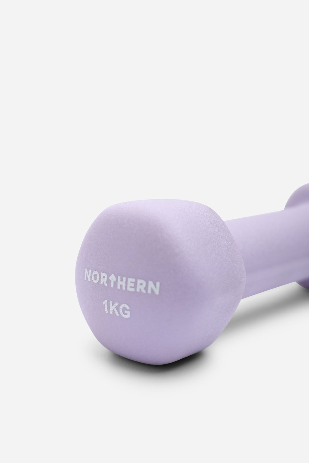 Northern Soft Lavender 1kg Pair Neoprene Dumbbells for Sale