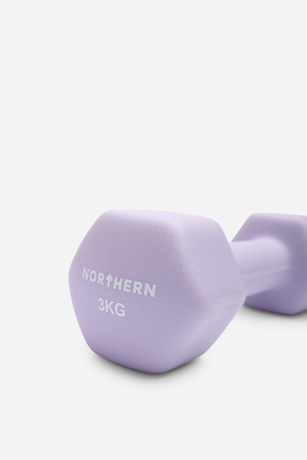 Northern Soft Lavender 3KG Pair Neoprene Dumbbells for Sale