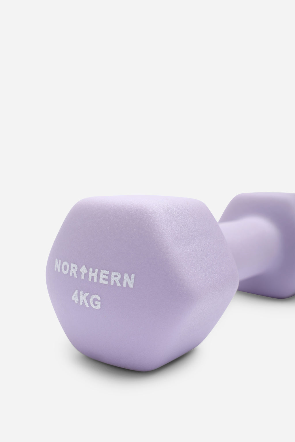 Northern Soft Lavender 4kg Pair Neoprene Dumbbells for Sale