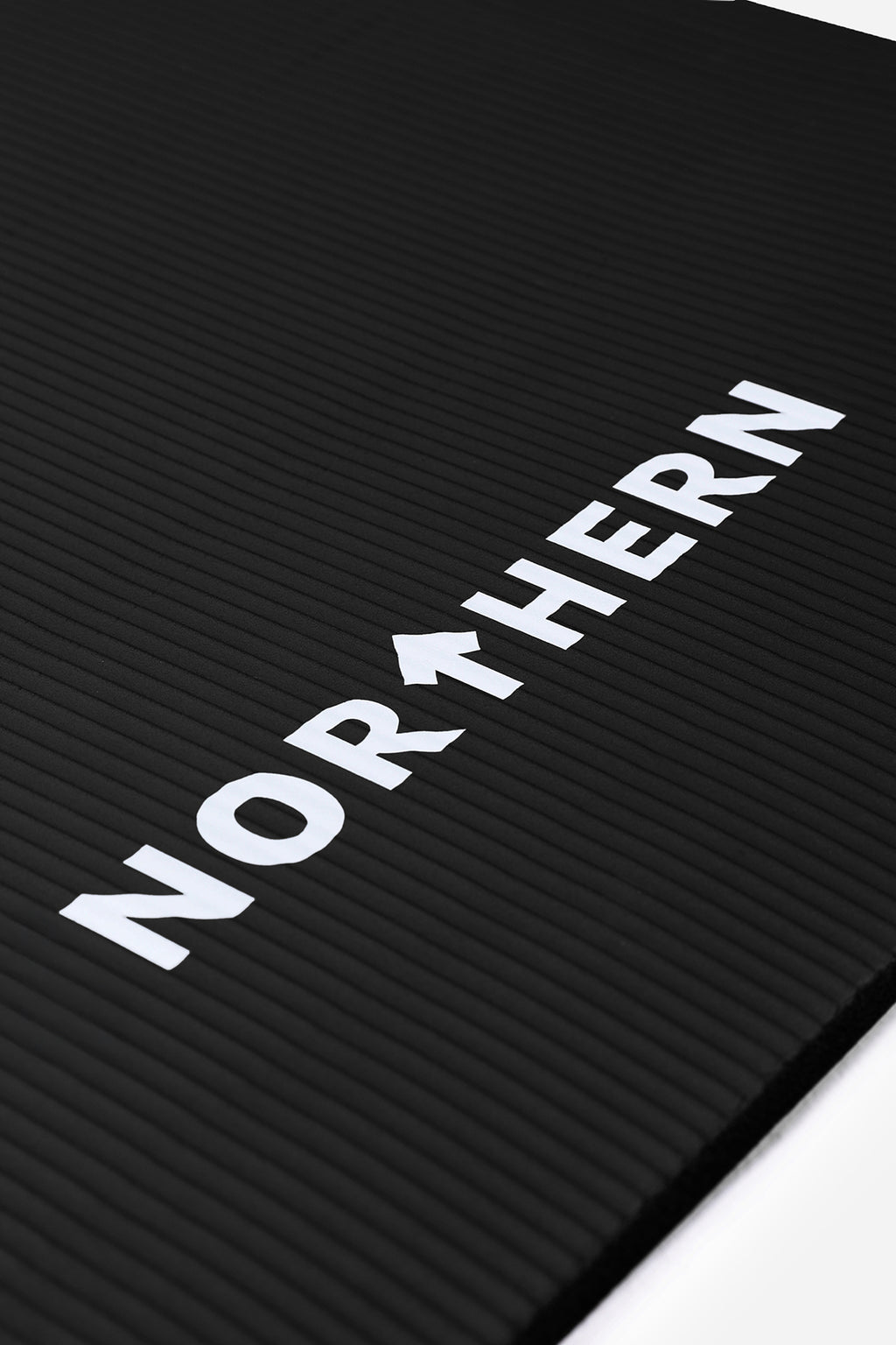 Northern Yoga Mat - Black with Textured Surface