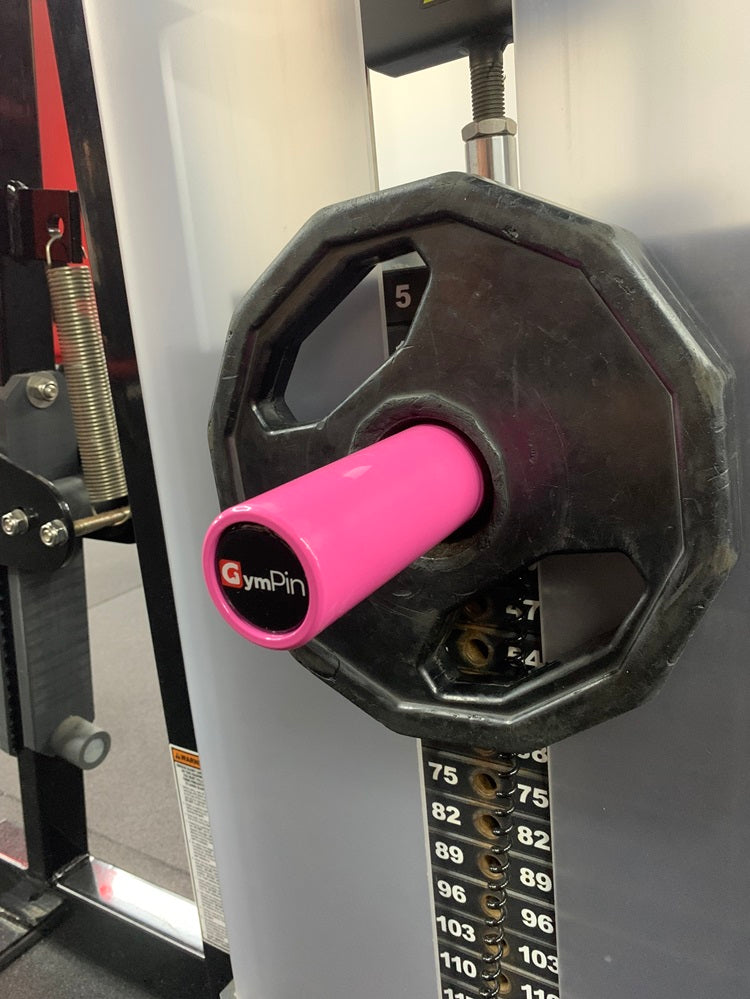 Original 2inch GymPin Cable Stack Extender Pink