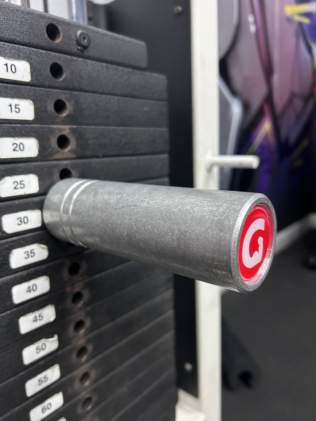 Original 2inch GymPin Cable Stack Extender Raw