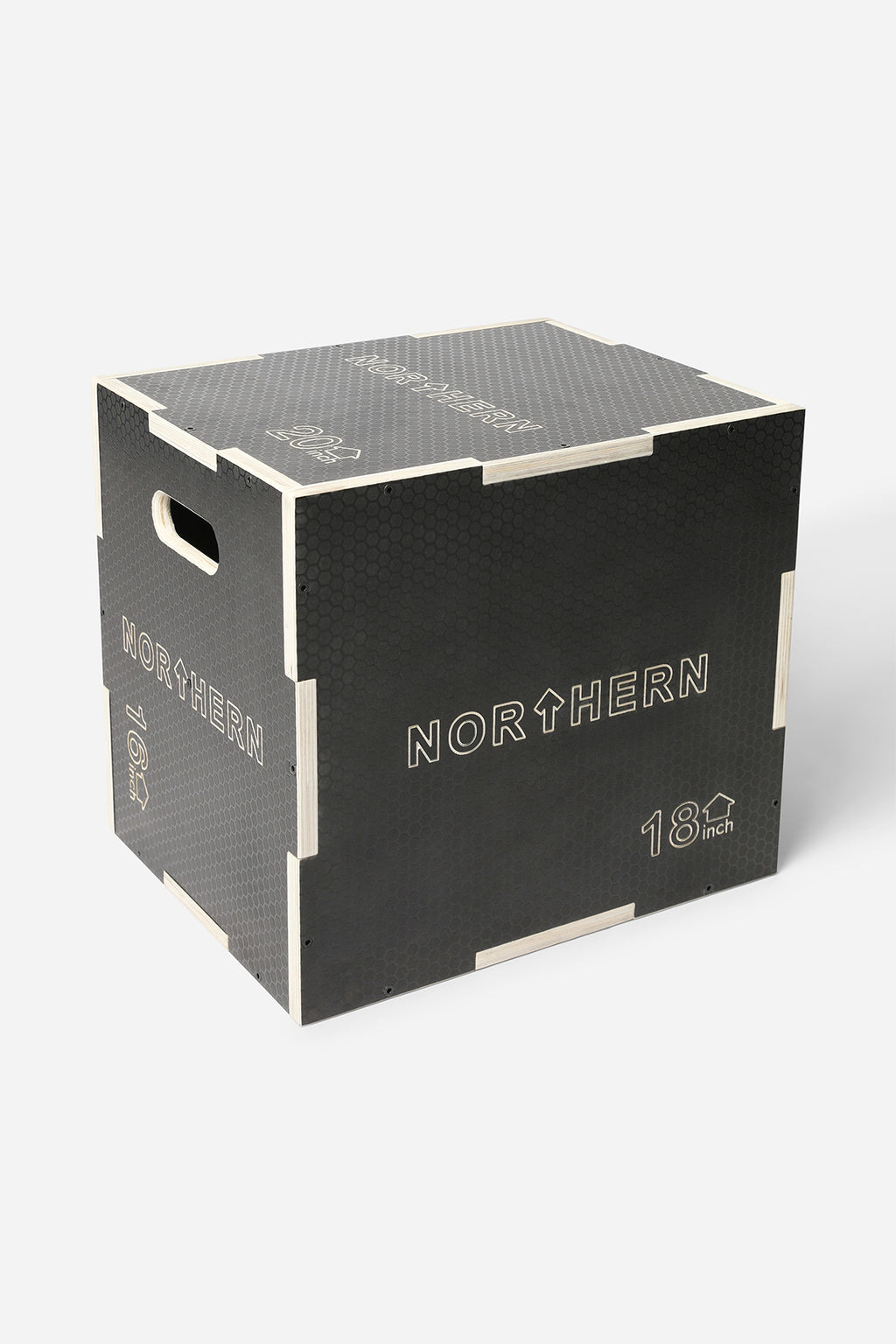 Northern Plyometric Plyo Jump Box Wood Premium Exercise Equipment - Small