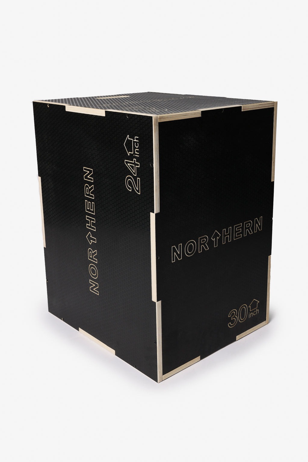 Northern Plyometric Plyo Jump Box Wood Premium Exercise Equipment - Large