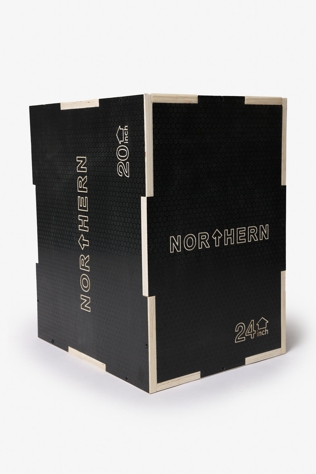 Northern Plyometric Plyo Jump Box Wood Premium Exercise Equipment - Medium