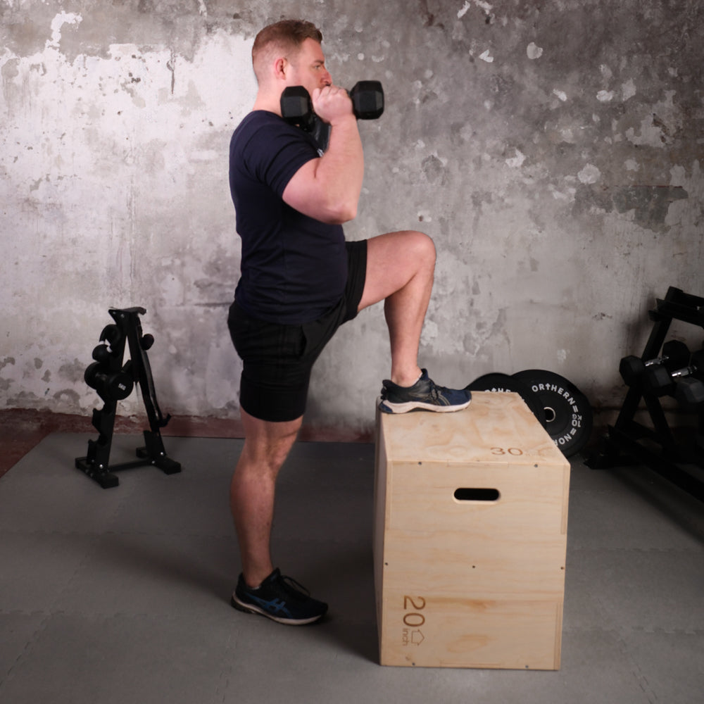 Northern Plyometric Plyo Jump Box Wood Premium Exercise Equipment