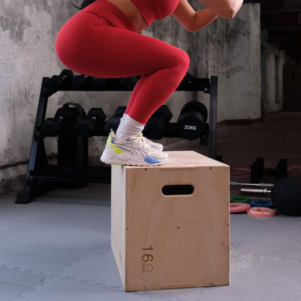 Northern Plyometric Plyo Jump Box Wood Premium Exercise Equipment