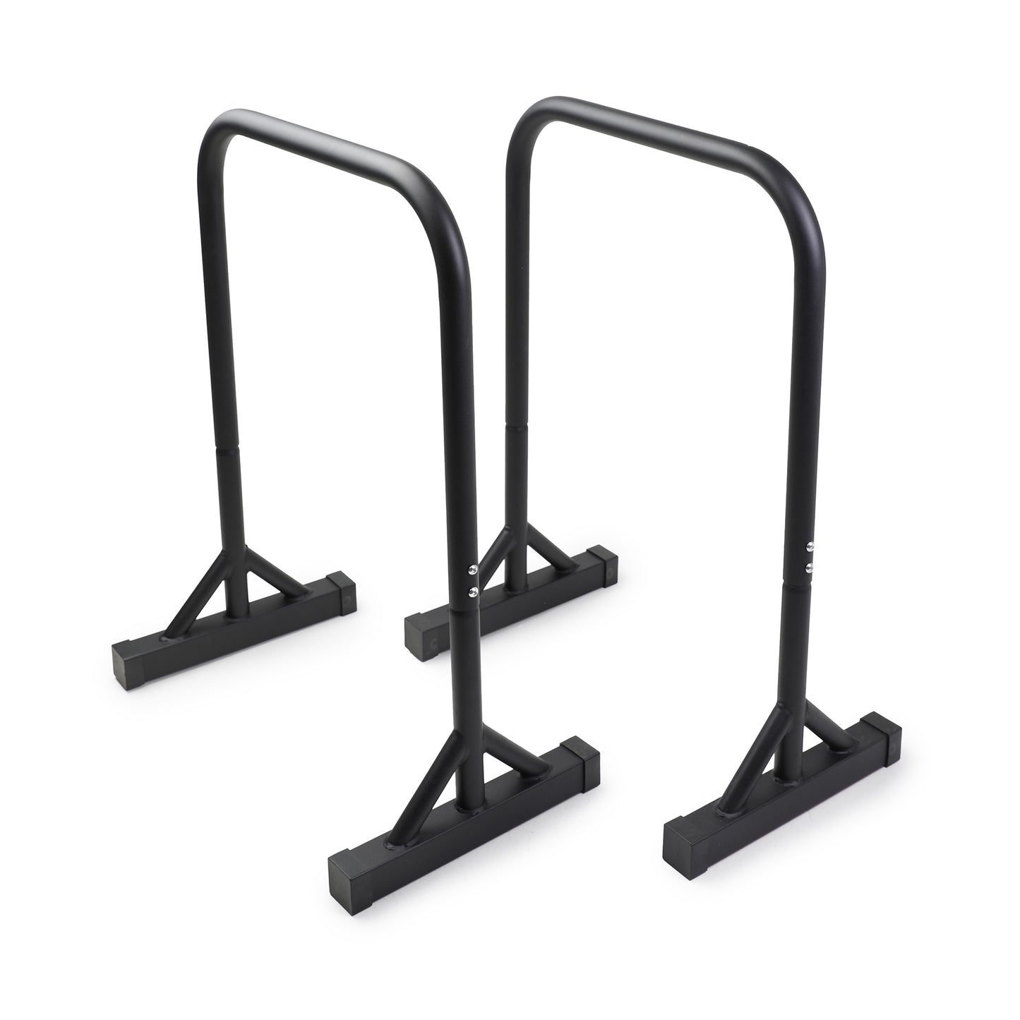 Northern Dip Bars Heavy Duty Steel Adjustable Height Stands Parallel Bars x2