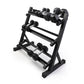 Northern Three Tier Dumbbell Rack 100cm // 400KG