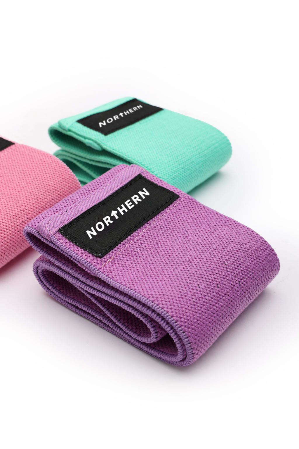 Set of 3 Hip Resistance Bands by Northern