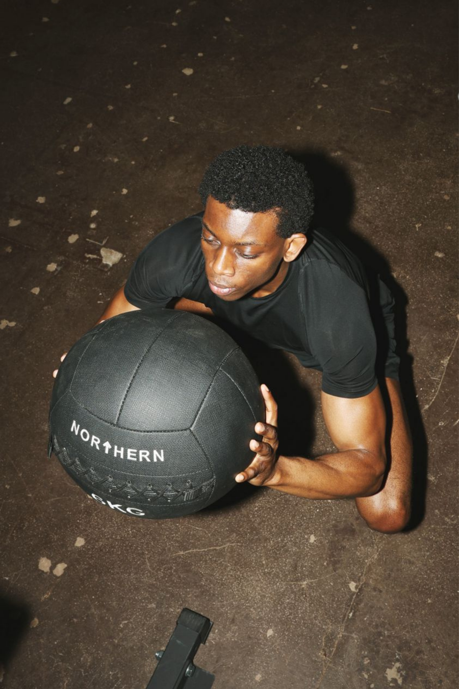 Squat Workout Using Northern Wall Ball