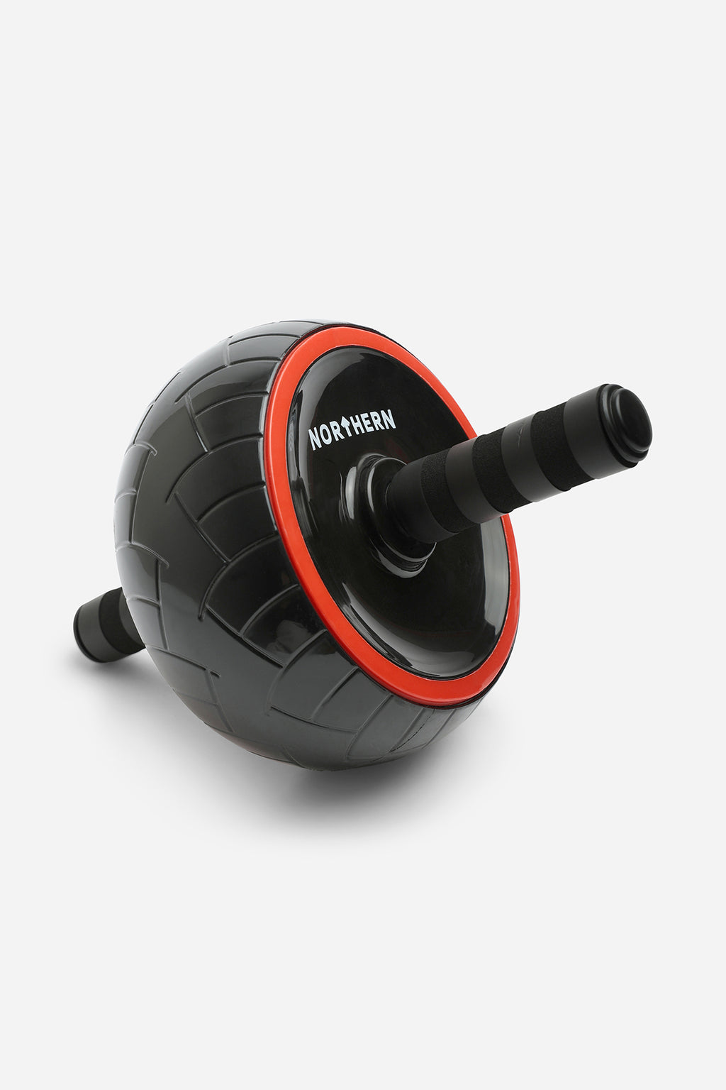 Northern Tyre Wheel Abdominal Exercise Ab Roller - Red