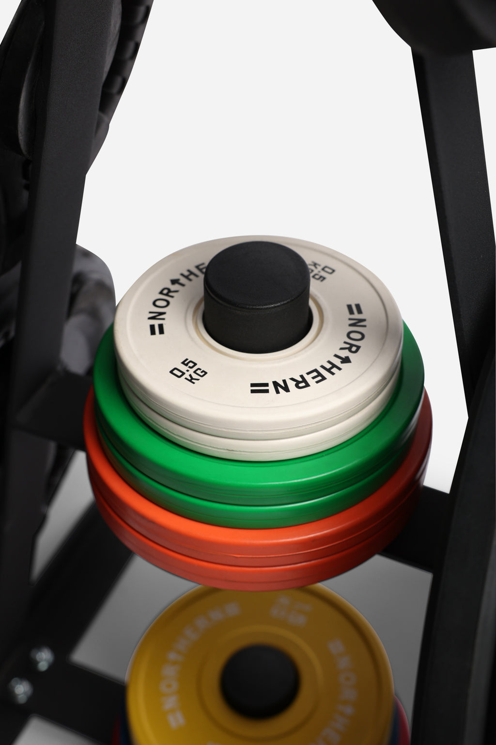 Triangle Weight Plate Storage Rack by Northern Gym