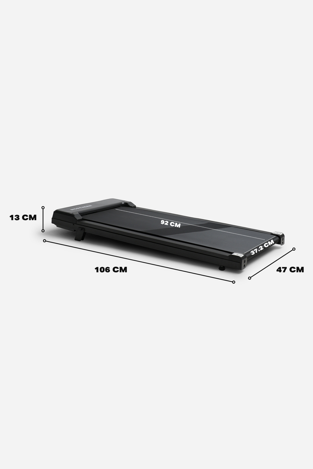 Product Dimensions: 106 × 47 × 13 cm (incline height).
