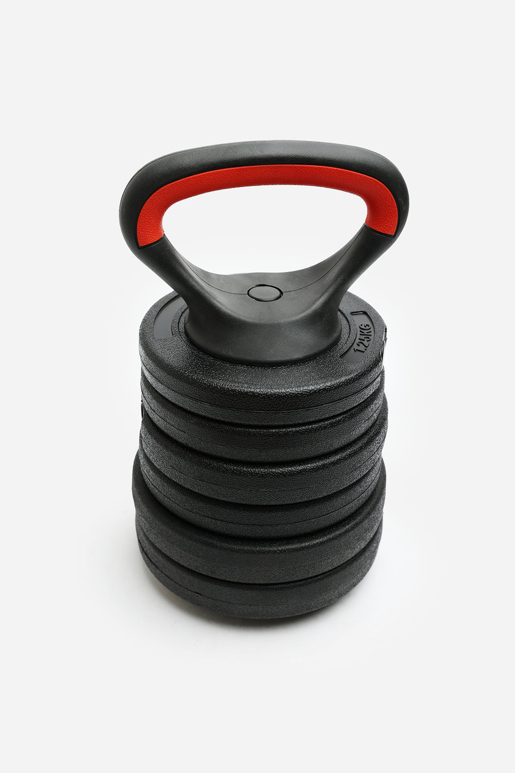 Weight Plates in Kettlebell Cement Base Handles