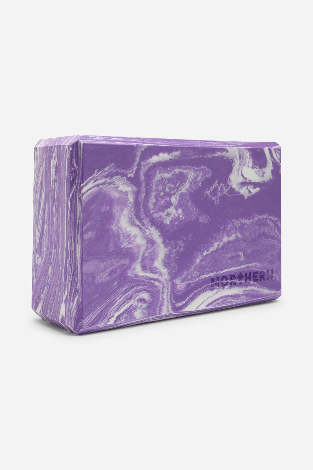 Northern Hi Density Yoga Block – Lilac Marble
