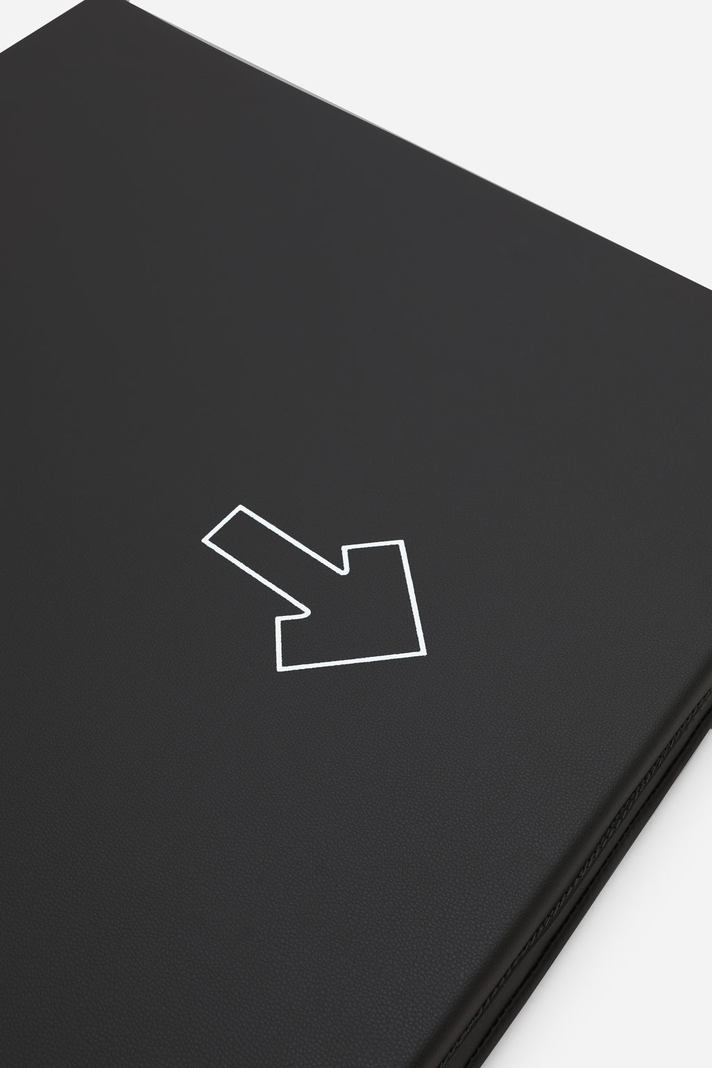 Northern Yoga Mat Tri-Folding Exercise Fitness Pilates Workout Non Slip 3 Panel Mat - Black